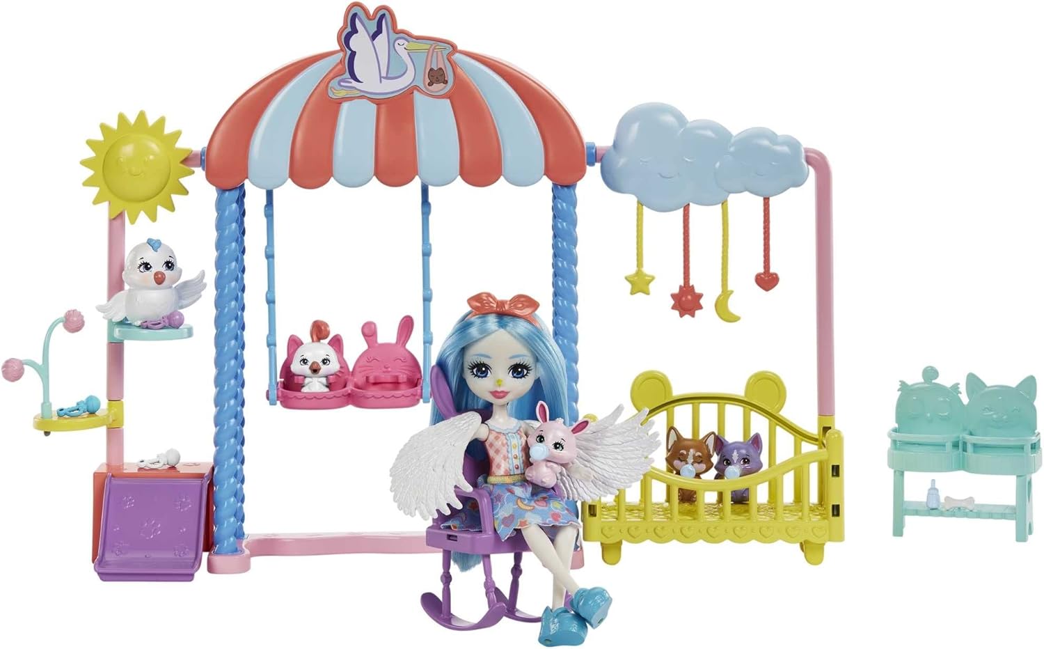 Mattel Enchantimals Baby Best Friends - Dječja soba na dar (HLH23)