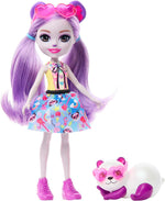 Mattel Enchantimals: Glamurozna zabava - Pemma Panda & Clamber Doll (HNT58)