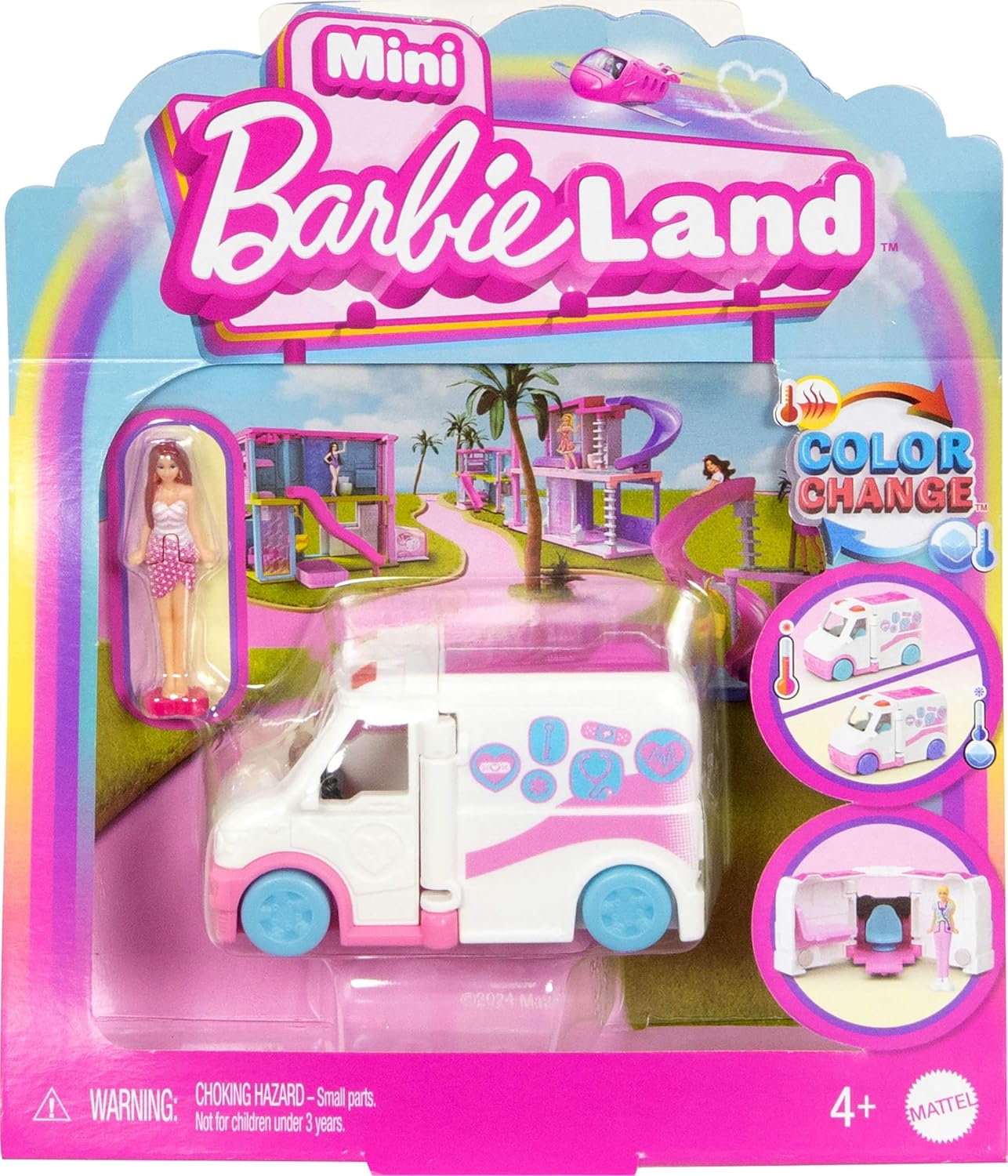Mattel Barbie: Mini BarbieLand - Doll and Mobile Clinic (JRC34)