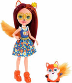 Mini lutka Mattel Enchantimals - Felicity Fox & Flick (FXM71)