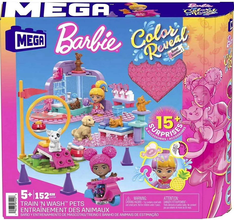 Mattel Mega Barbie - Pranje hišnih ljublenčkov(HHP89)