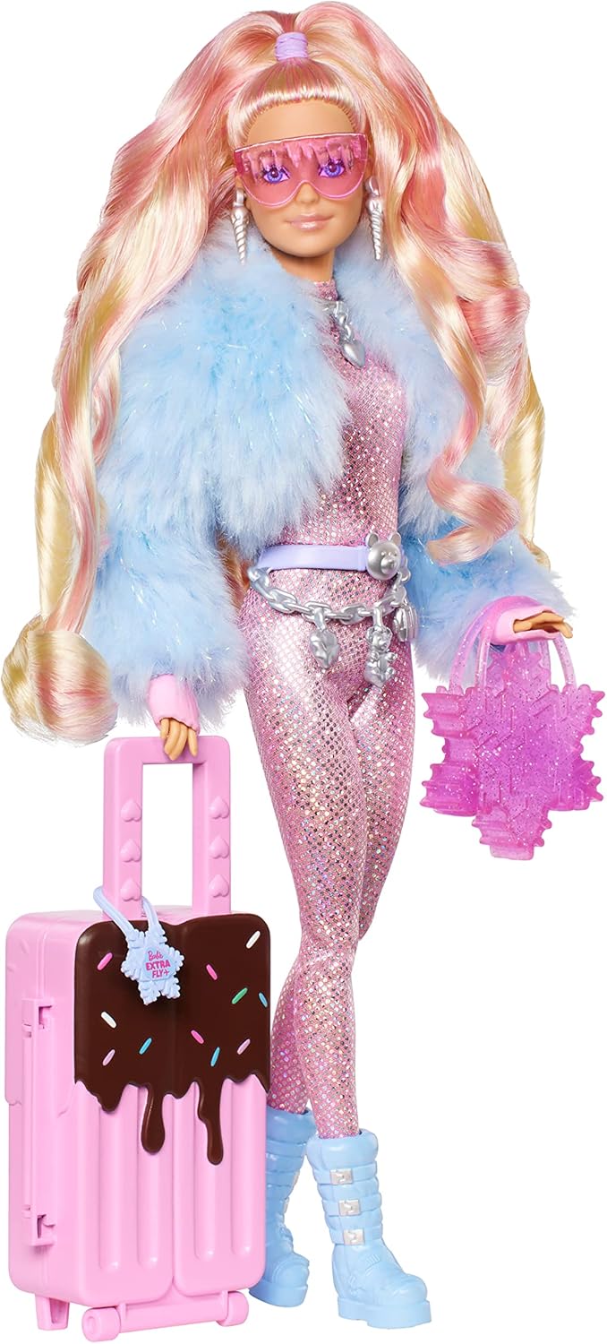 Mattel Barbie: Extra Fly - Lutka u snježnom modnom stilu (HPB16)