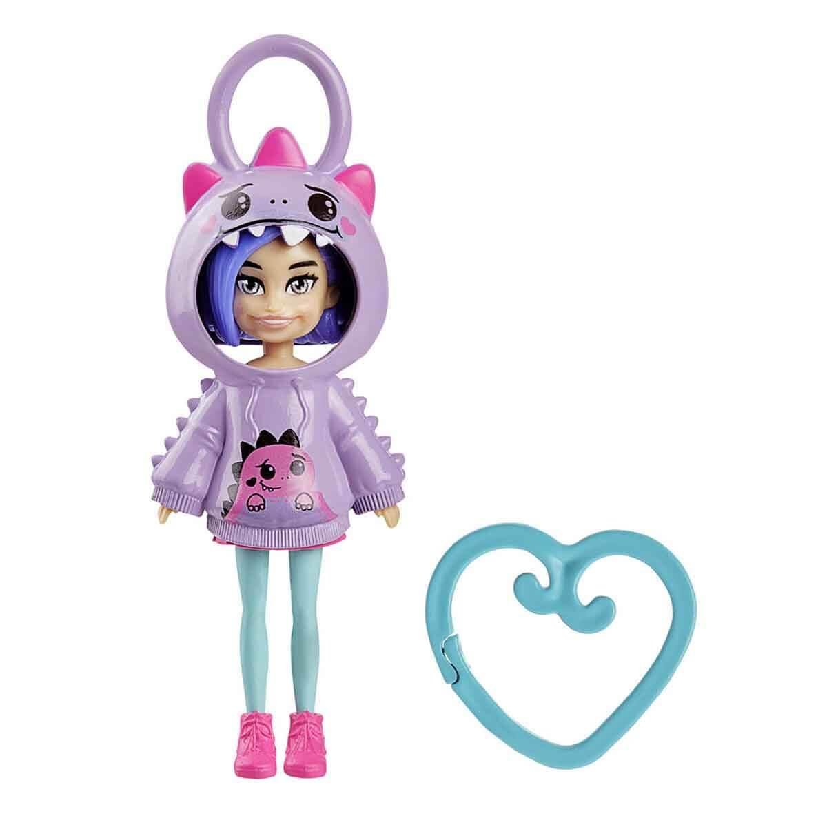 Mattel Polly Pocket: Dinosaur lutka s kapuljačom (HRD62)