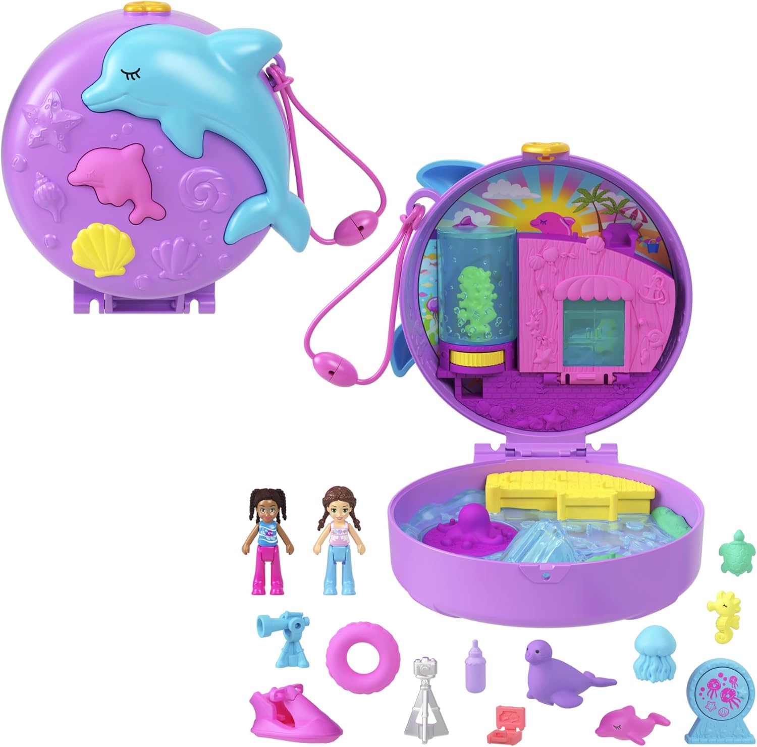 Mattel Polly Pocket: Polly Pocket 35th - Dolphin (HWN96)