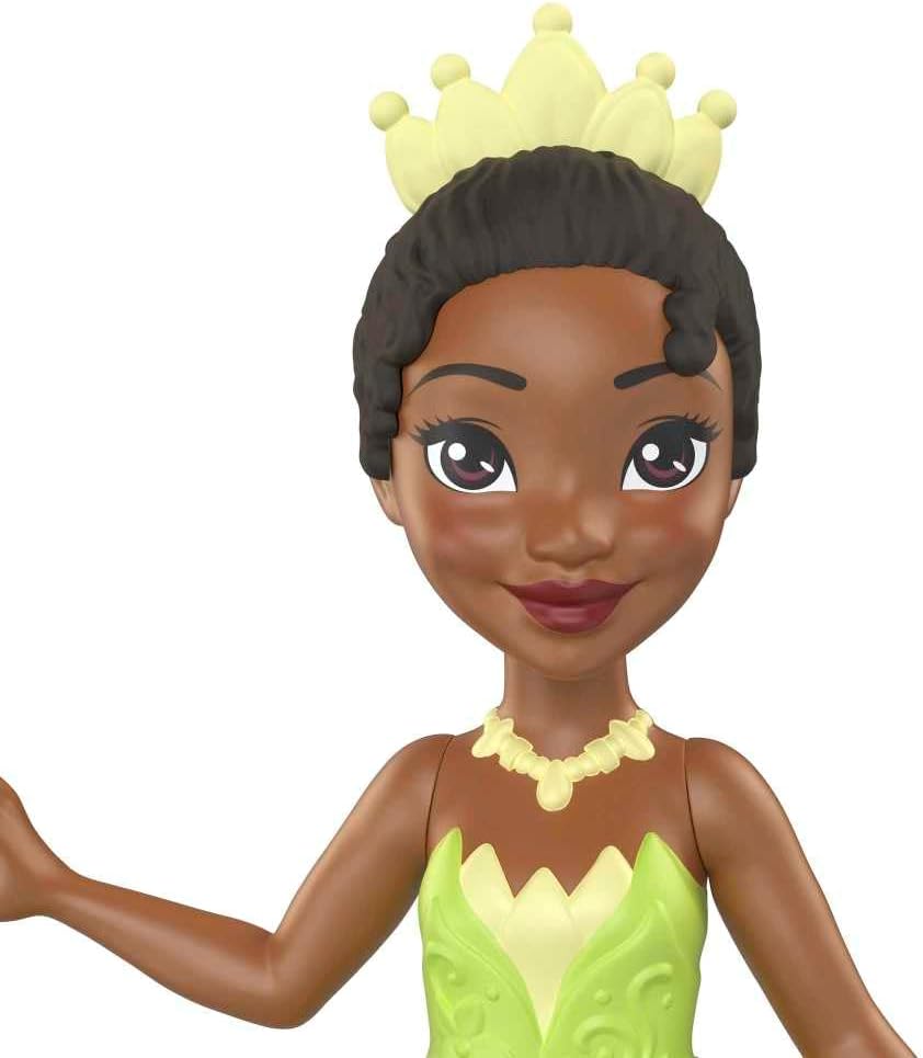 Mattel Disney Princess - Mala princeza Tiana lutka (9 cm) (HLW71)