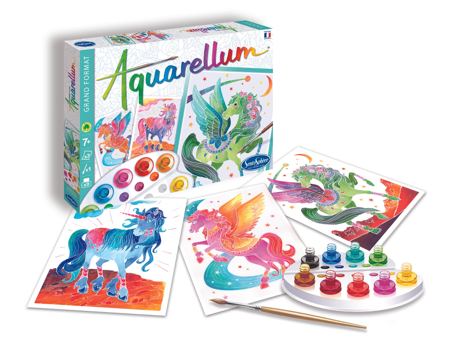 Aquarellum - Jednorozi i pegazi