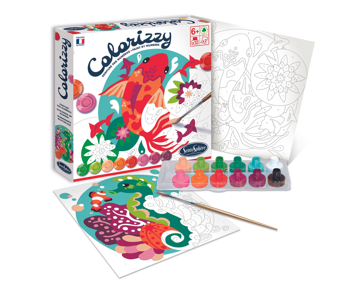 Colorizzy Slikanje po brojevima Morsko dno