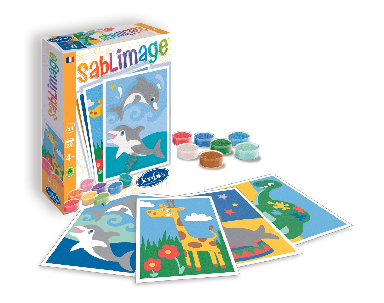 Sablimage Mini, crtež pijeskom - Egzotične životinje