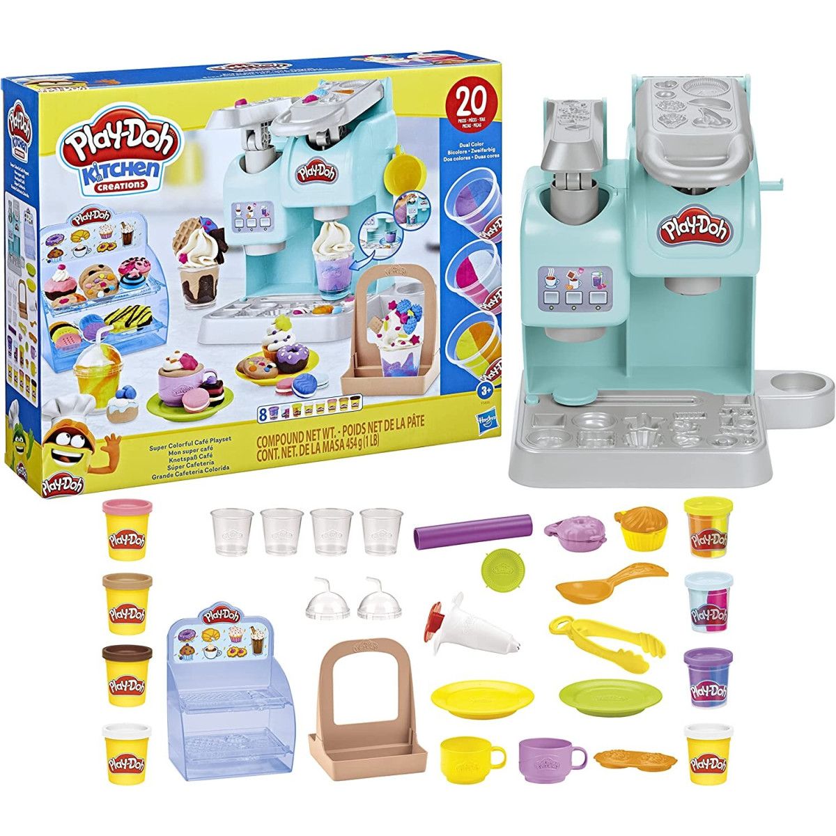 Hasbro Play-Doh: Super šareni set za igru u kafiću (F5836)