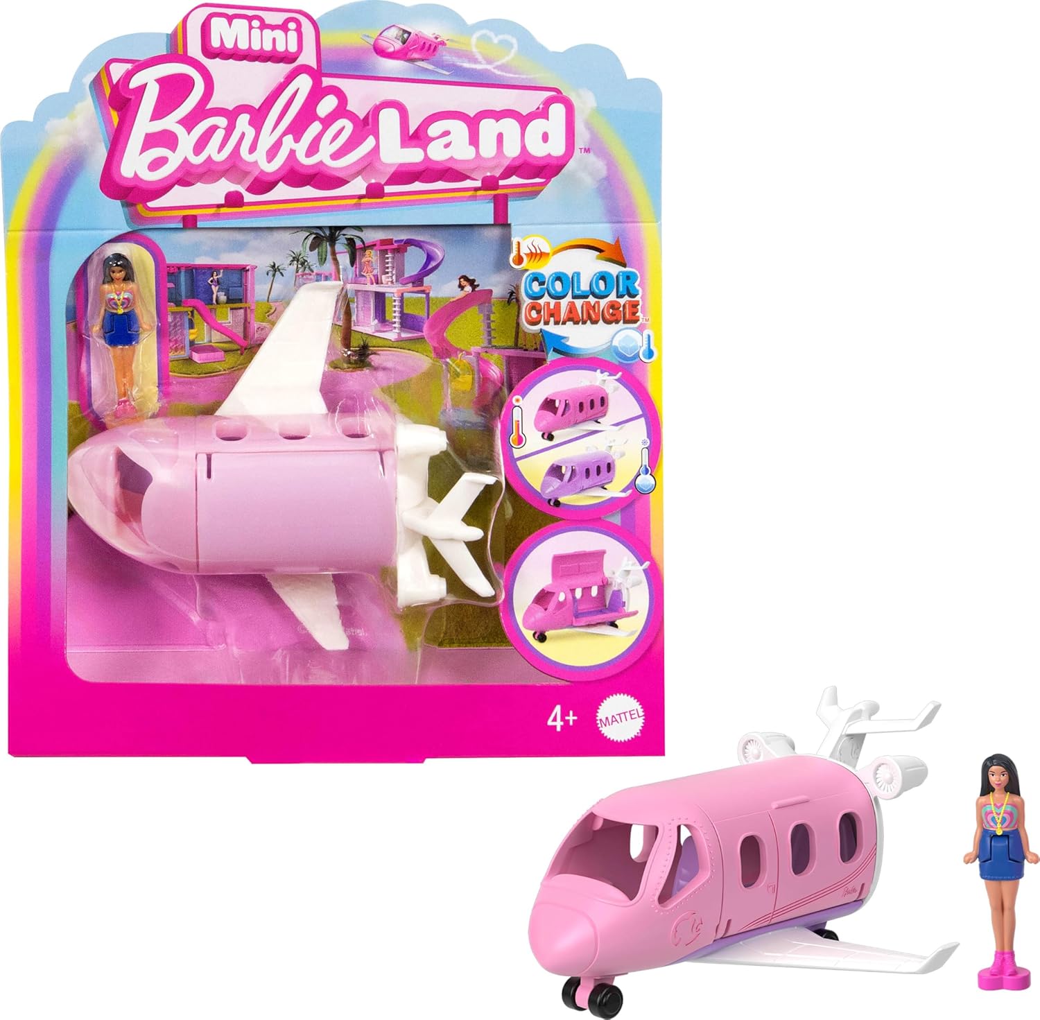 Mattel Barbie: Mini BarbieLand - lutka i avion iz snova (HYF40)
