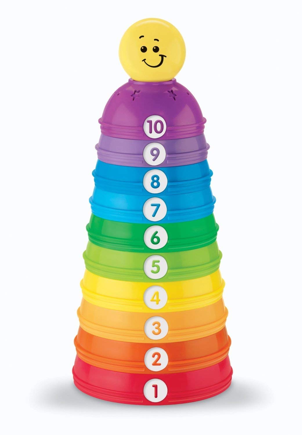 Fisher-Price - Briljantne osnove: šalice na sklapanje i kotrljanje (W4472)
