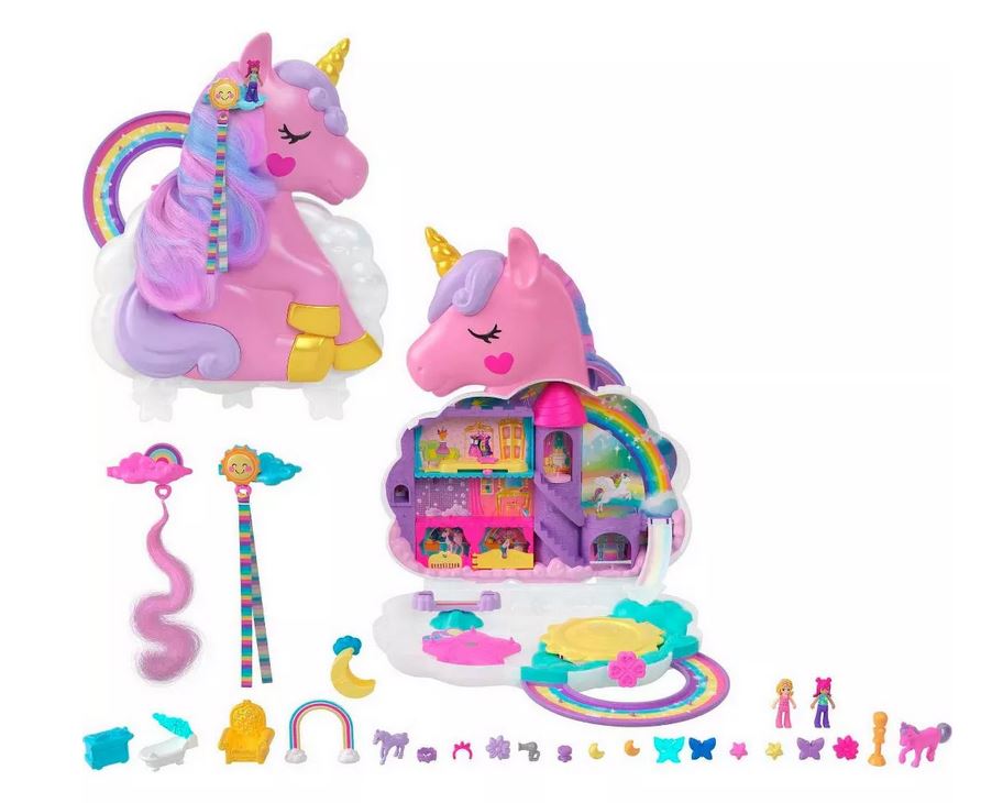 Mattel Polly Pocket Mini - Unicorn Salon (HKV51)