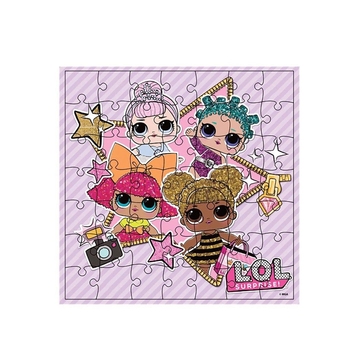 Spin Master L.O.L. Presenečenje!: Glitterati - paket 3 sestavljank (49 kosov x3) (20114662)