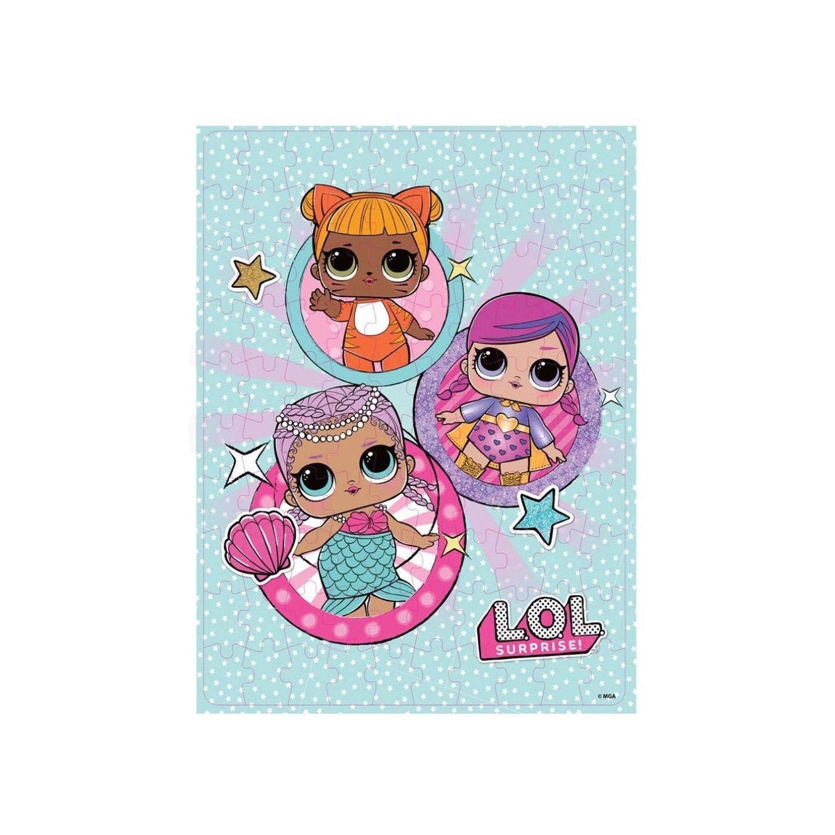 Spin Master L.O.L. Presenečenje! - Puzzle s 4 punčkami (100 kosov) (20114665)