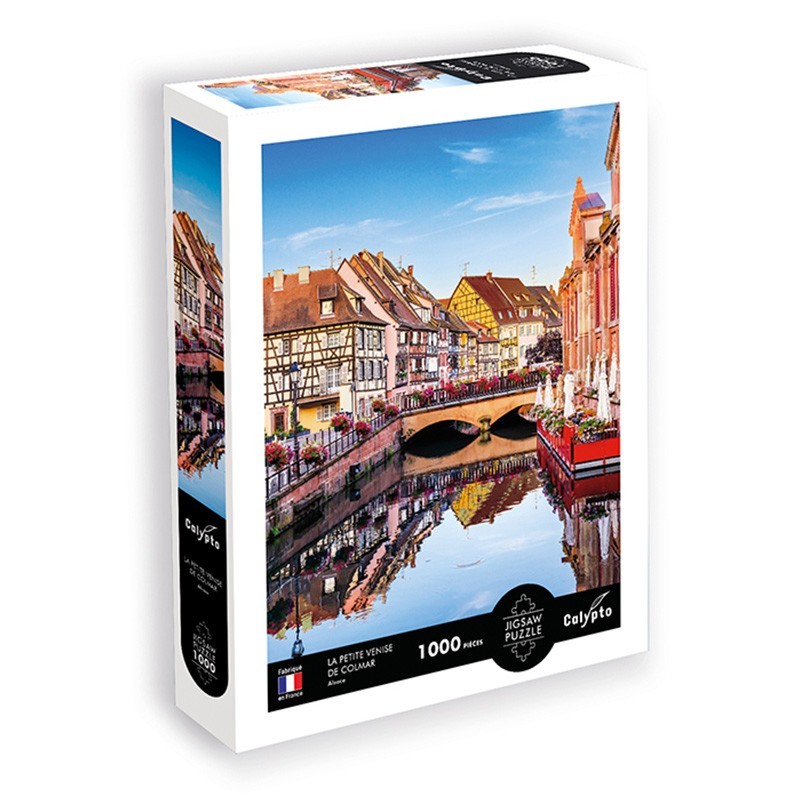 Puzzle 1000 dijelova - La Petite Venise De Colmar - Alsace