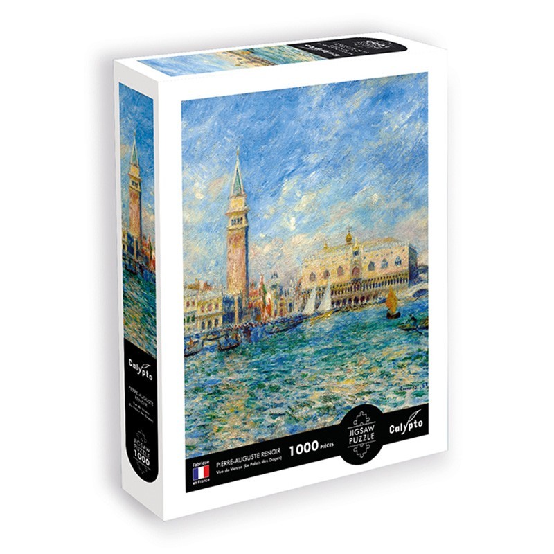 Puzzle 1000 dijelova - Pogled na Veneciju (Palazzo Ducale) - Pierre-Auguste Renoir