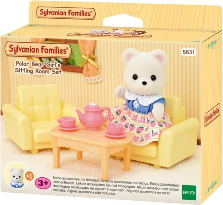 Sylvanian Families – Sjedeća djevojčica polarni medvjed