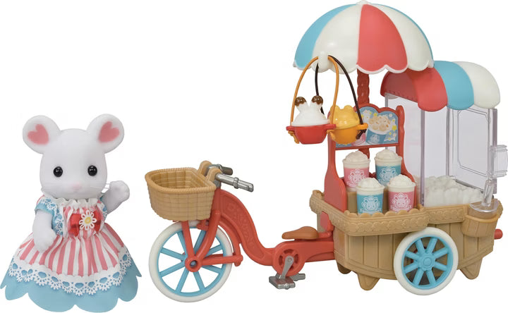 Sylvanian Families – Tricikl za dostavu kokica