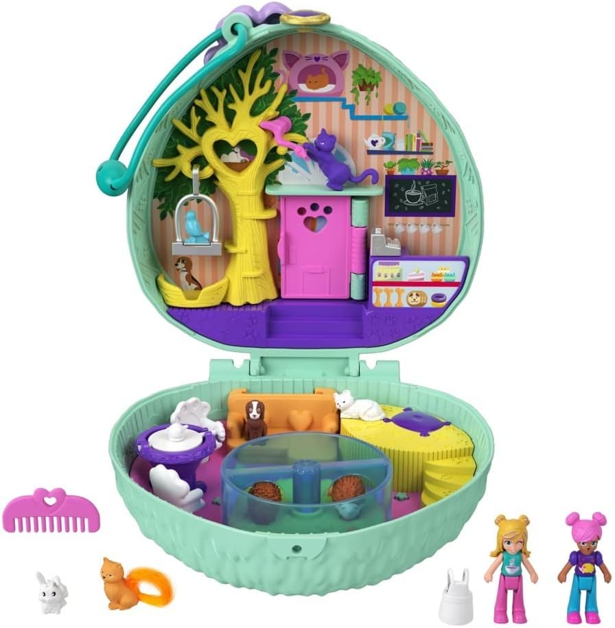Polly Pocket Kompaktni Igralni Set, Kavarna Ježek