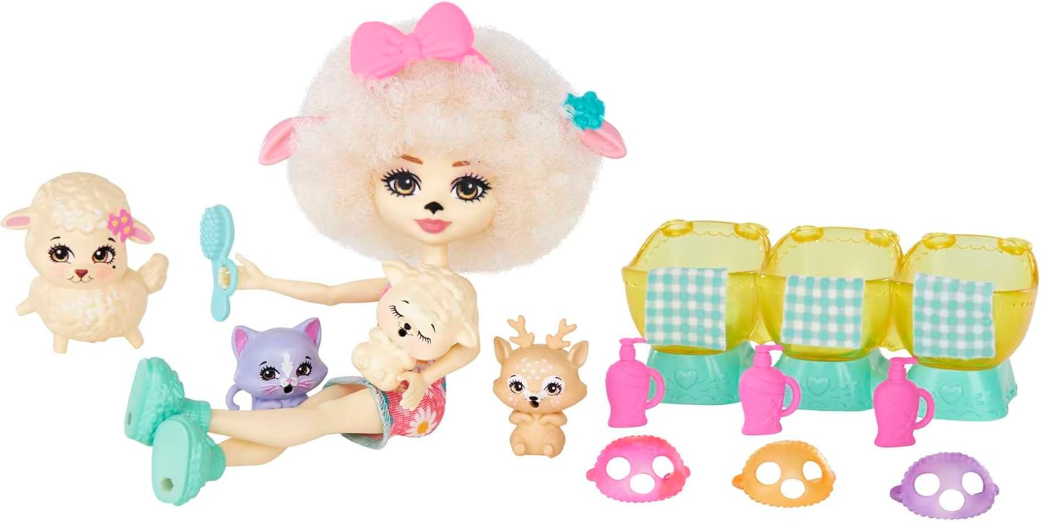 Mattel Enchantimals: Najbolji prijatelji bebe - ovce (HNW98) 