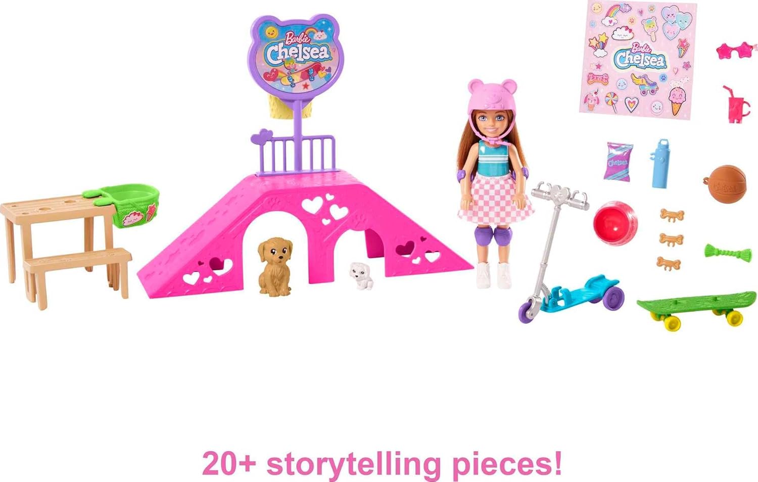 Mattel Barbie - Skate park Chelsea (HJY35)