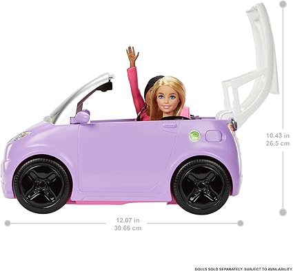 Mattel Barbie - Električno vozilo s polnilno postajo in priključkom (HJV36)