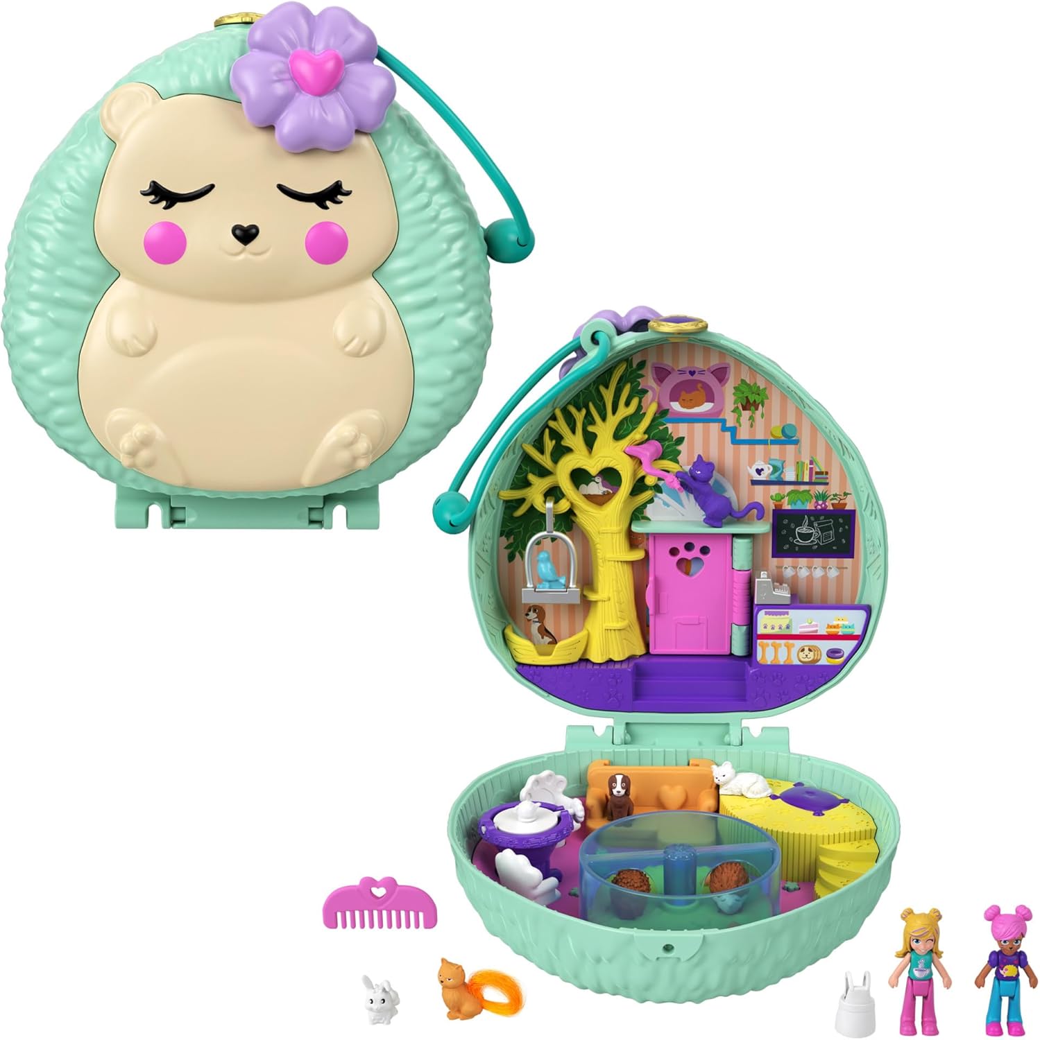 Polly Pocket Kompaktni Igralni Set, Kavarna Ježek