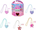 Mattel Barbie: Cutie Reveal - Roza torbica v obliki srca in dodatki (HKR38)