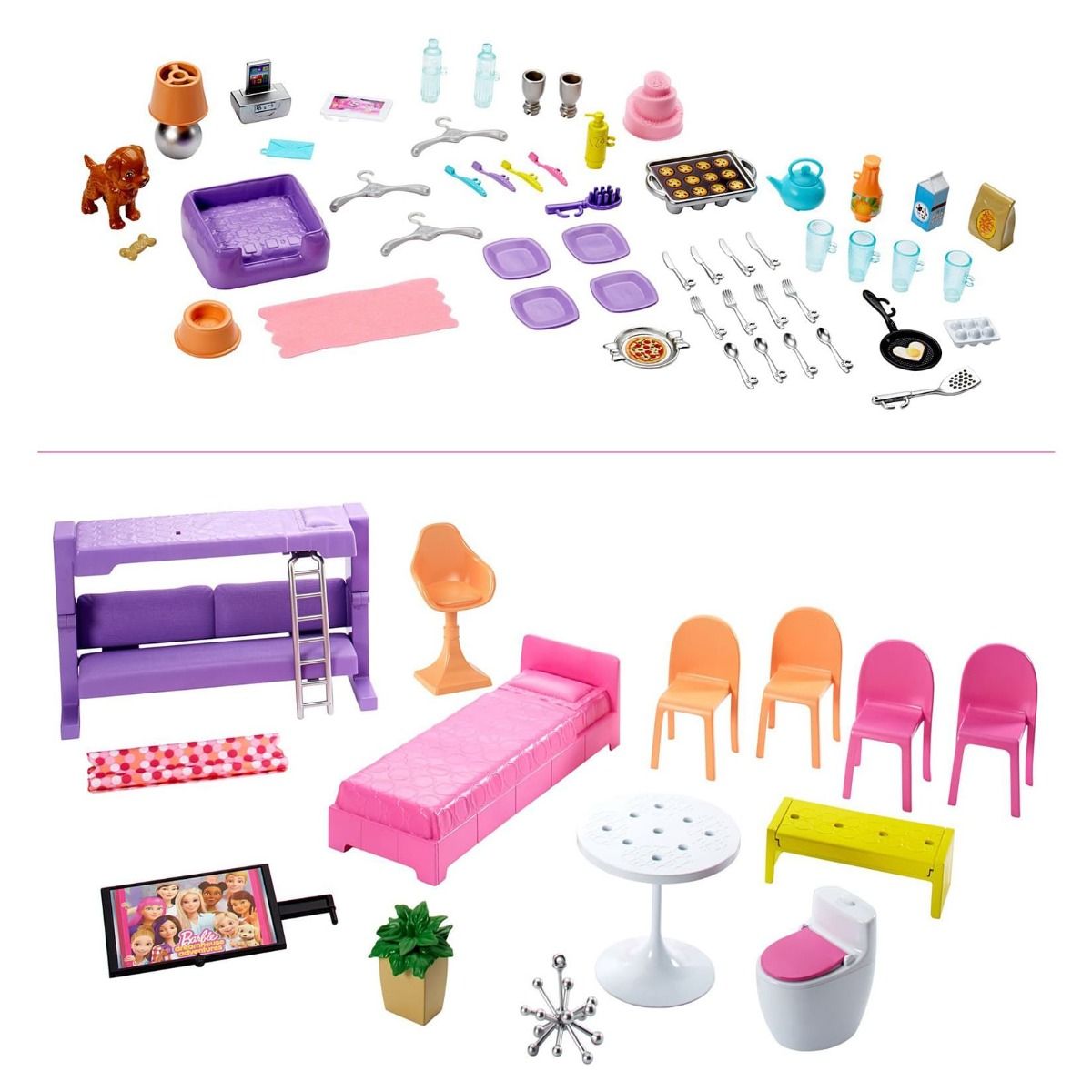 Barbie Dreamhouse Playset z dvigalom (GNH53)