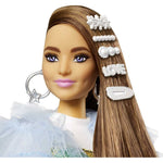 Mattel Barbie Extra - Lutka sivke barve (GYJ78)