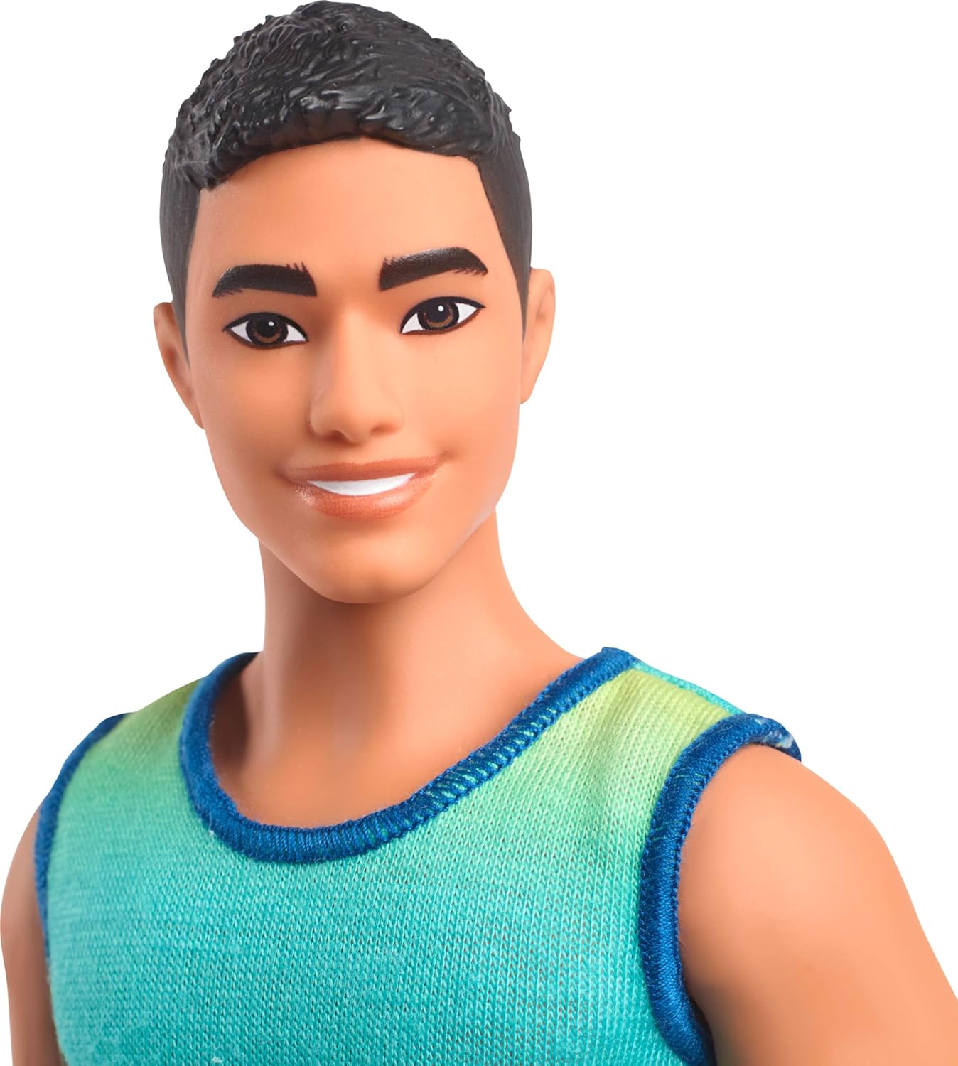 Mattel Barbie: Ken - Ombre majica i traperice s crnom kosom iz serije Fashionistas (HYV00)