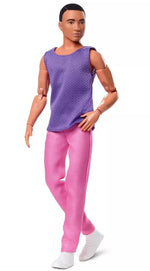 Mattel Barbie - Ken lutka s vijolično srajco (HJW84)