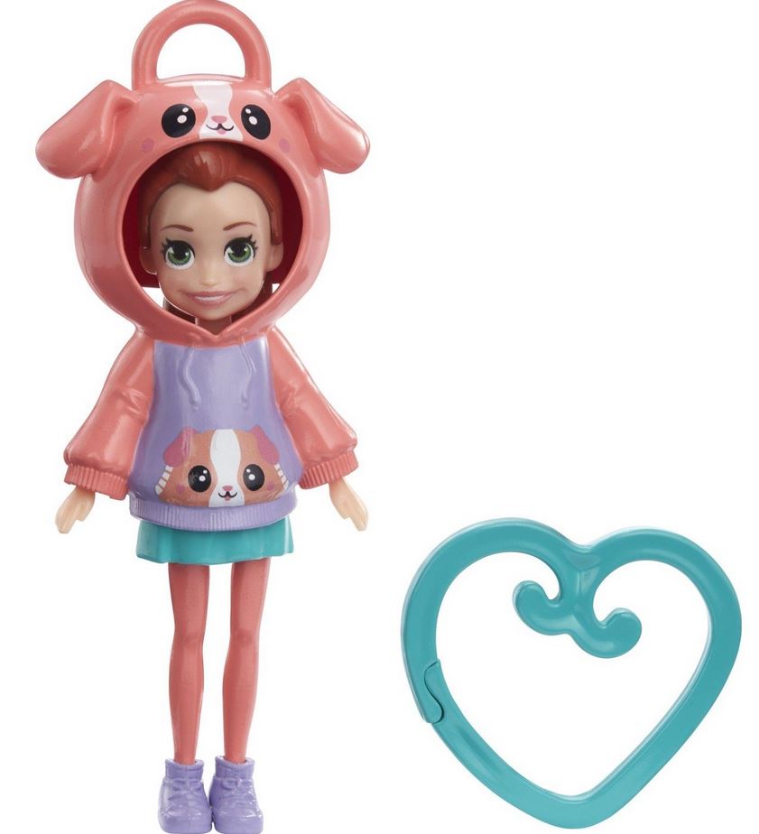 Mattel Polly Pocket: Hoodie Buddy - Psić (HKW01)