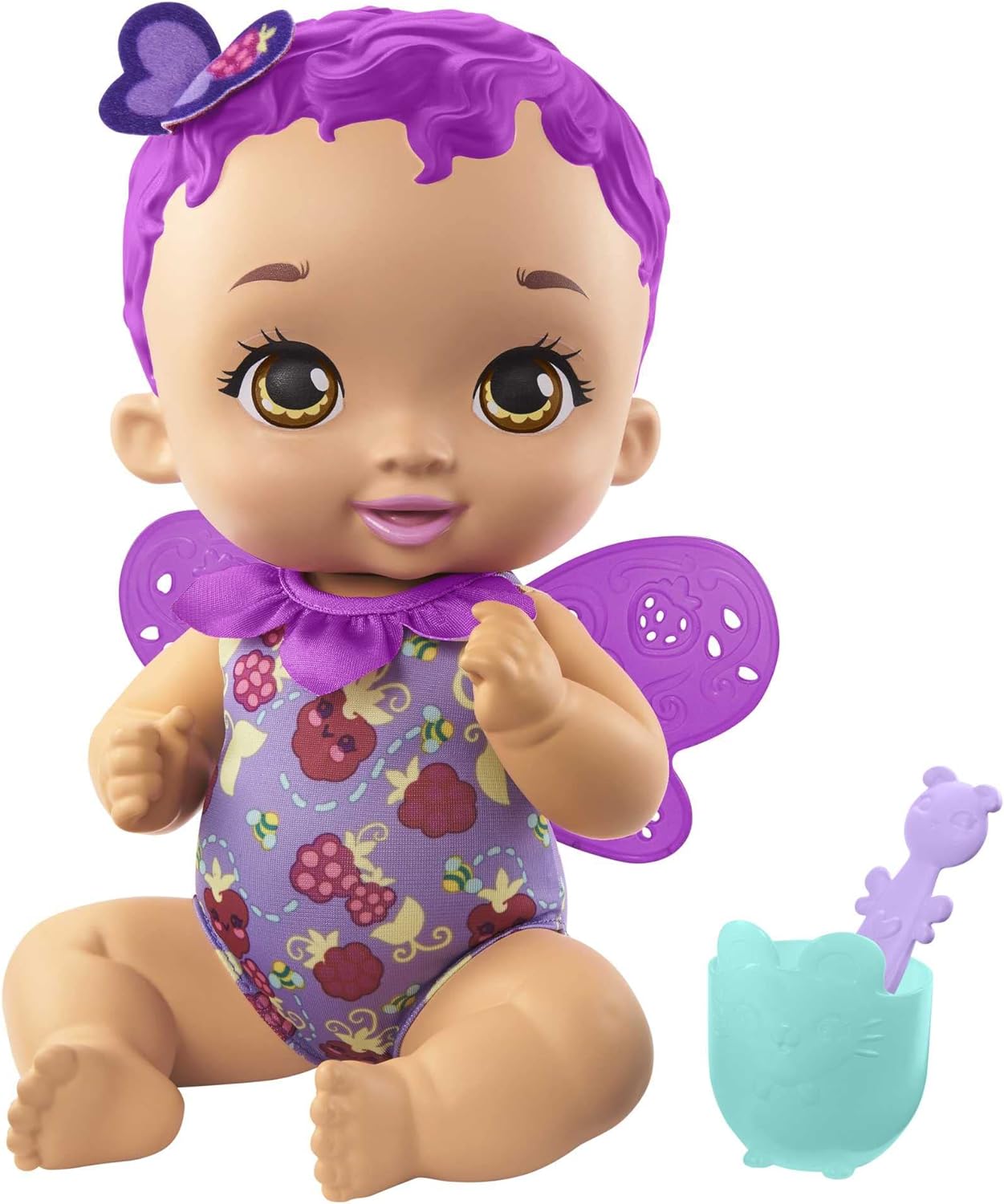 Mattel Hungry Butterfly s ljubičastom kosom (GYP00)
