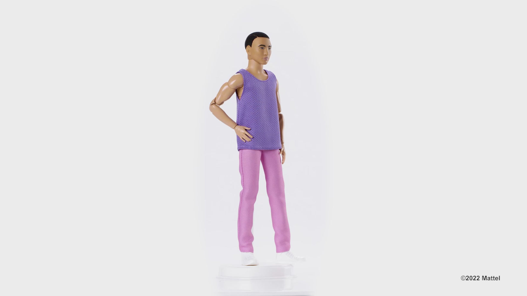 Mattel Barbie - Ken lutka s vijolično srajco (HJW84)