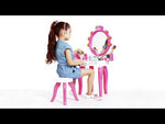 Barbie - Lepotni studio s svetlobno in zvočno funkcijo